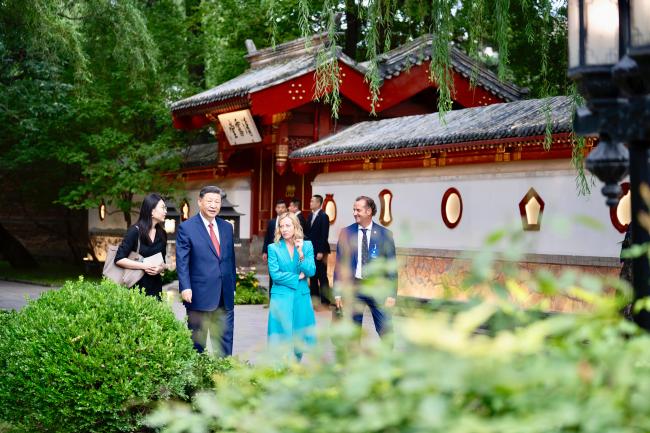 Meeting with the President of the People’s Republic of China, Xi Jinping