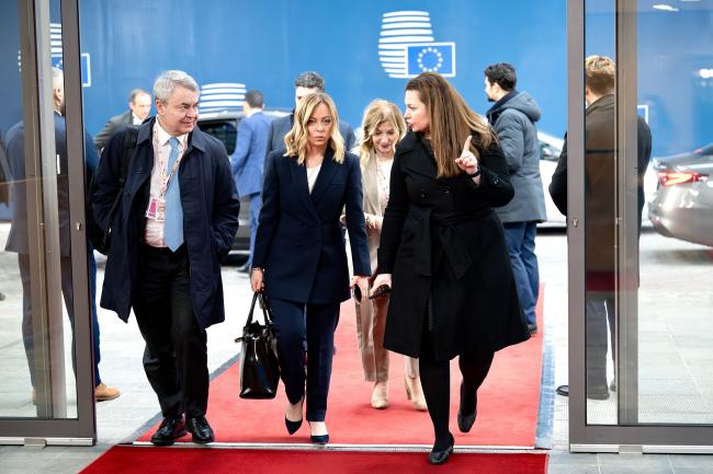 Second day of the European Council meeting