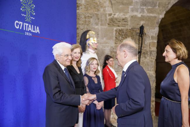 Cena ufficiale al Castello Svevo di Brindisi