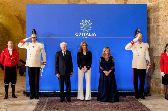 Cena ufficiale al Castello Svevo di Brindisi