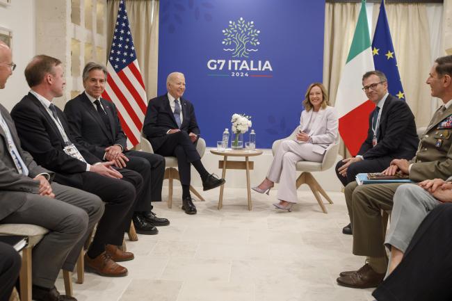 President Meloni’s bilateral meeting with President Biden 