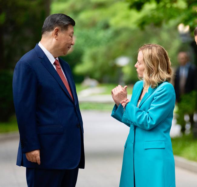 Meeting with the President of the People’s Republic of China, Xi Jinping