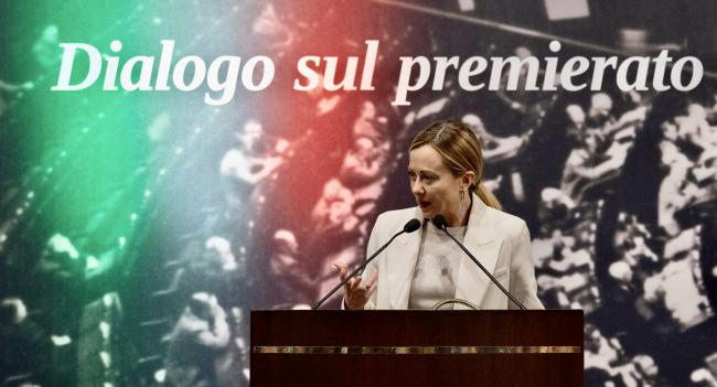 Il Presidente Meloni all'incontro “La Costituzione di tutti: dialogo sul premierato”