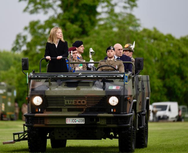 Il Presidente Meloni alla "Festa Esercito"