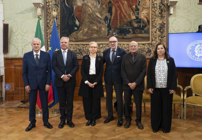 Cerimonia di premiazione della XX edizione del Premio Giacomo Matteotti