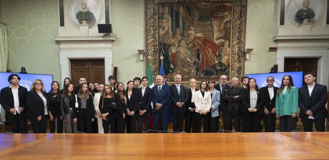 Cerimonia di premiazione della XX edizione del Premio Giacomo Matteotti