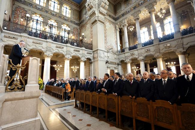 President Meloni attends memorial service one year on from the 7 October terrorist attack