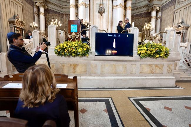 President Meloni attends memorial service one year on from the 7 October terrorist attack