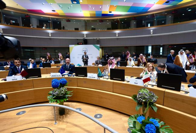 President Meloni attends EU-Gulf Cooperation Council summit