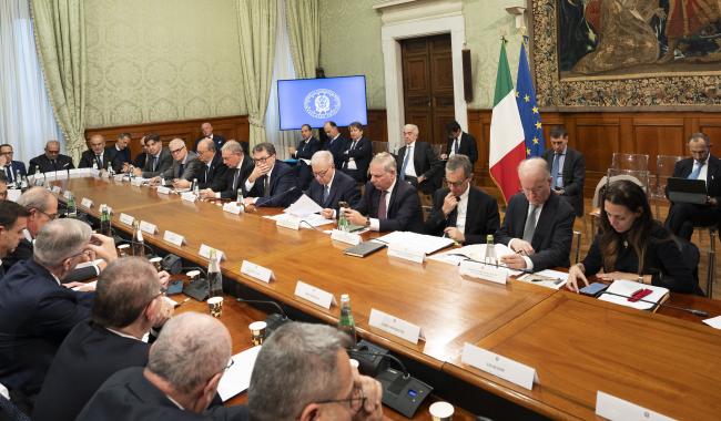 Disegno di legge di bilancio, incontro Governo - organizzazioni datoriali