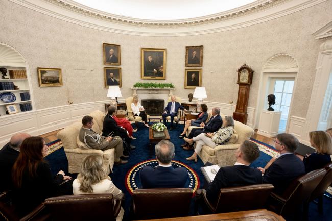 Il Presidente Meloni incontra il Presidente degli Stati Uniti d'America Biden