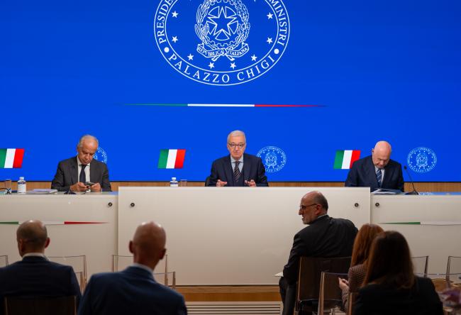 Conferenza stampa del Consiglio dei Ministri n.101