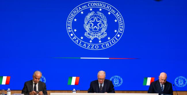 Conferenza stampa del Consiglio dei Ministri n.101