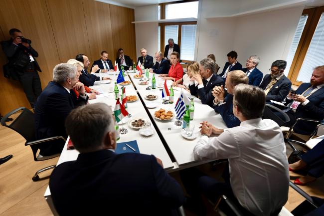 President Meloni attends informal meeting on migration