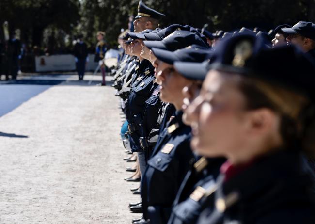Celebrazioni per il 171° Anniversario della fondazione della Polizia di Stato.