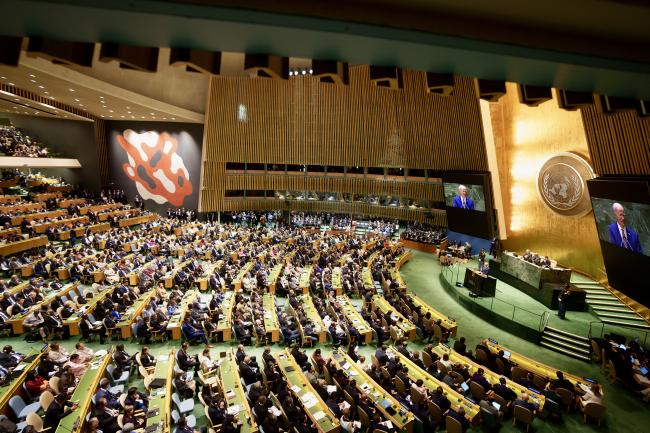 Meloni all'Assemblea Generale delle Nazioni Unite