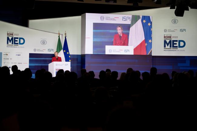 President Meloni’s speech at the closing session of ‘Rome MED – Mediterranean Dialogues’