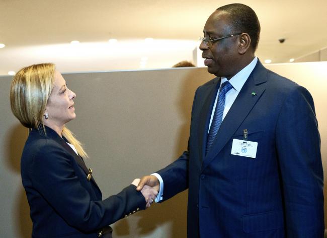 Incontro bilaterale con il Presidente della Repubblica del Senegal