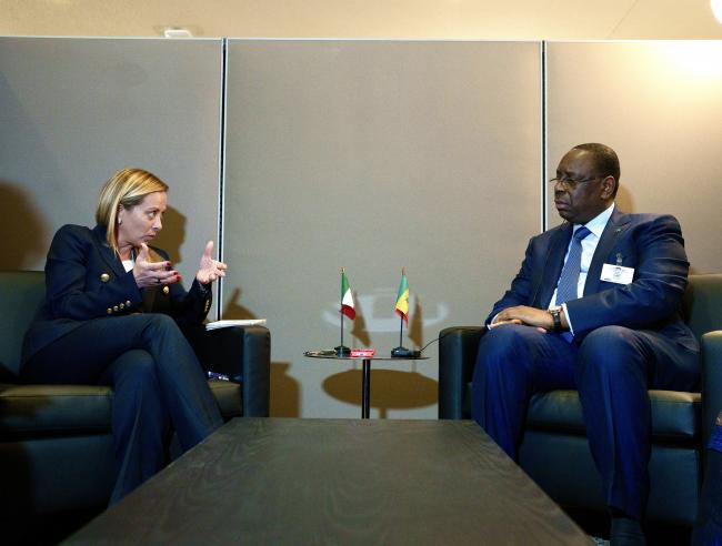 Incontro bilaterale con il Presidente della Repubblica del Senegal