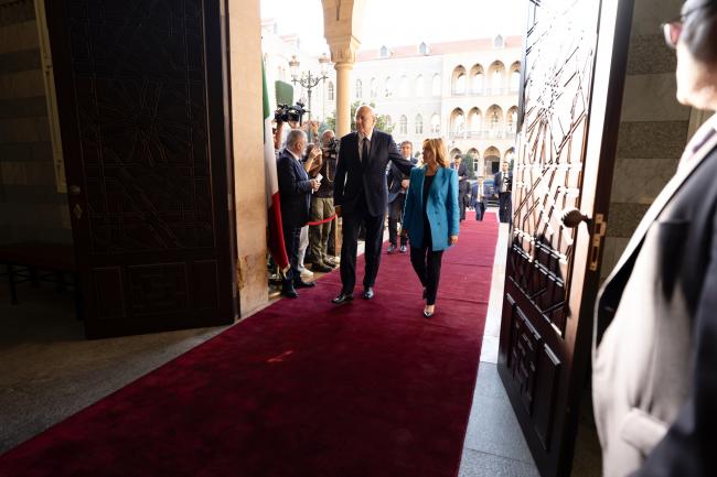 Visita del Presidente Meloni in Libano