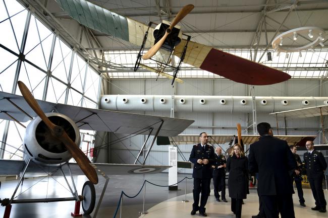Visita del Presidente Meloni al Museo dell’Aeronautica Militare di Vigna di Valle