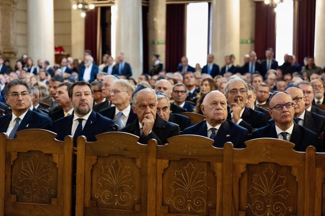 Memorial service one year on from the 7 October terrorist attack