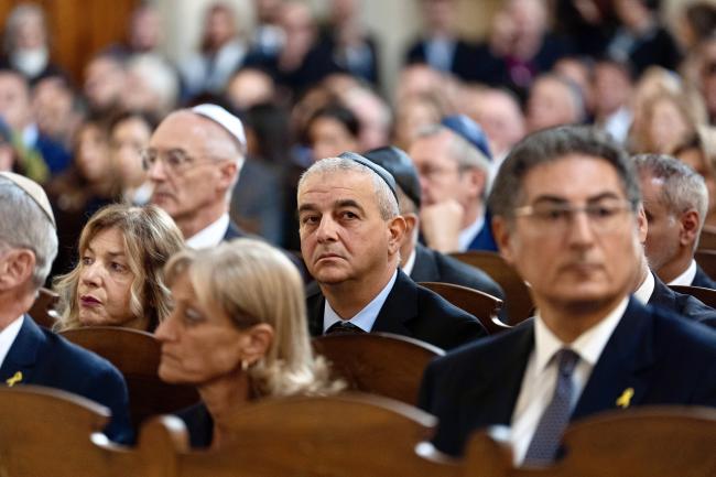 Undersecretary of State Fazzolari attends memorial service one year on from the 7 October terrorist attack