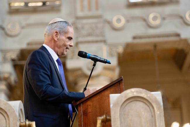 Memorial service one year on from the 7 October terrorist attack