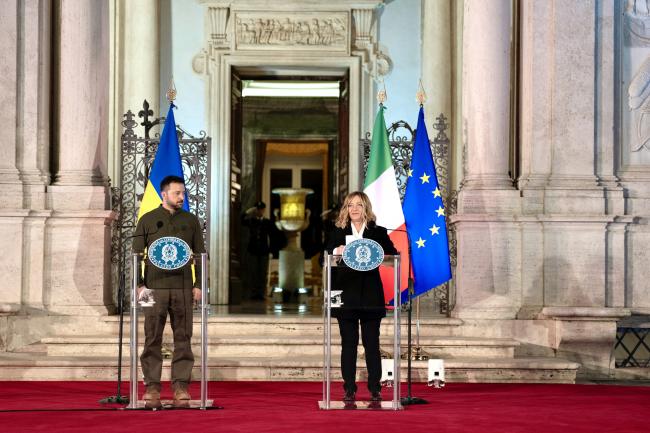 Dichiarazioni alla stampa del Presidente Meloni e del Presidente Zelensky