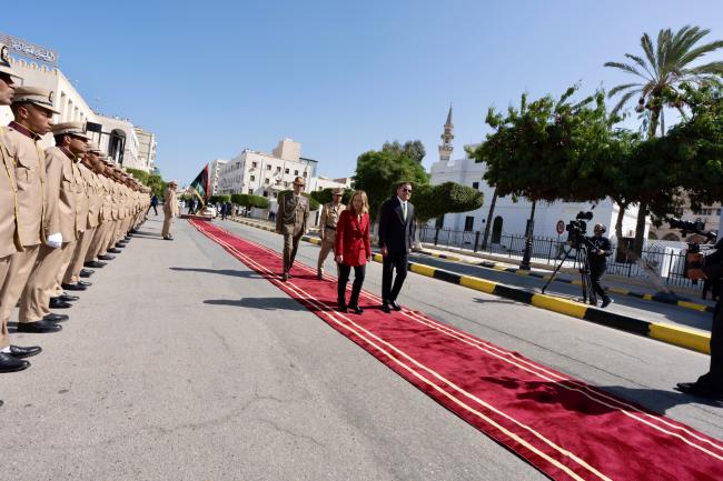 President Meloni in Tripoli