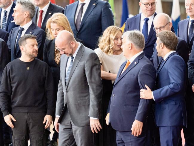 European Council meeting family photo