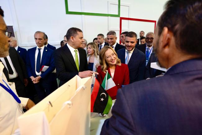 President Meloni at the Italy-Libya Business Forum