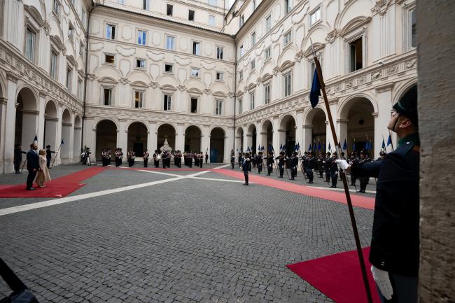 Il Presidente Meloni incontra il Primo Ministro della Repubblica di Malta Abela