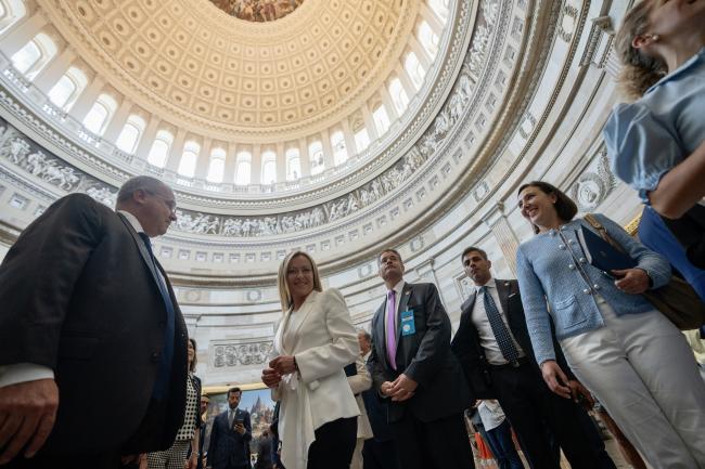 President Meloni meets with leaders of House of Representatives political groups