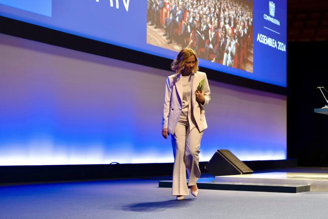 Il Presidente Meloni all'Assemblea di Confindustria