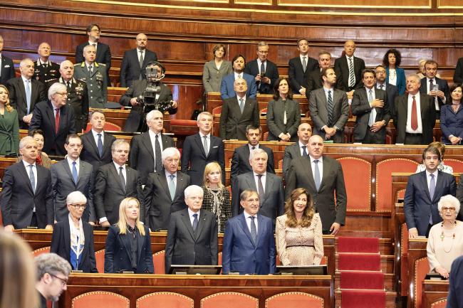 Il Presidente Meloni al Senato per il 75° anniversario della prima seduta