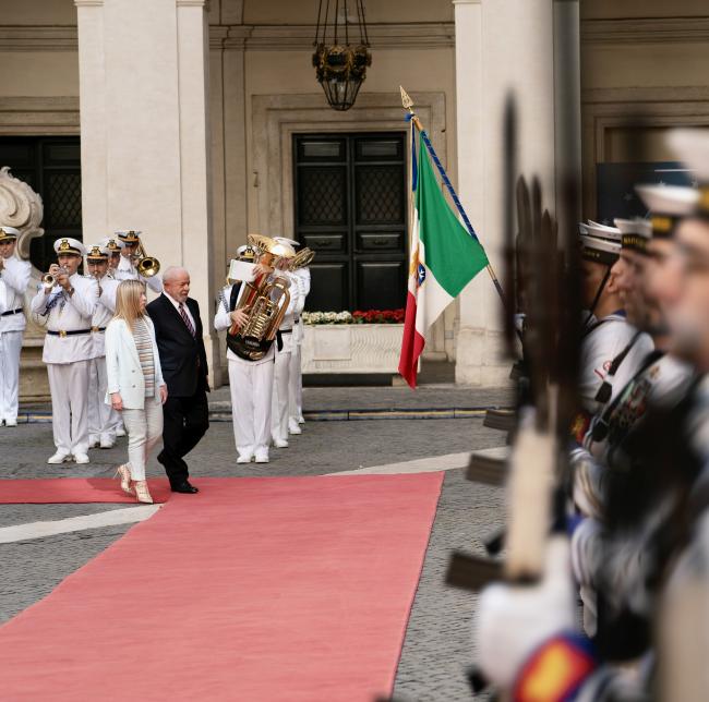 Incontro con il Presidente della Repubblica Federativa del Brasile