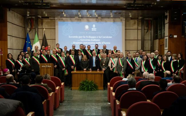 Development and Cohesion Agreement between the Italian Government and the Valle d’Aosta Region