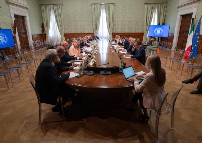 Piano strutturale di bilancio di medio termine, incontro Governo - sindacati