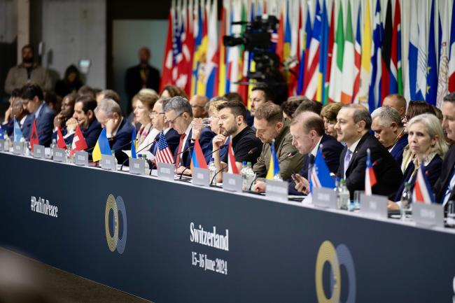 Il Presidente Meloni al Vertice sulla Pace in Ucraina