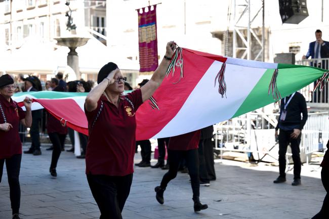 Il Presidente Meloni al 71º Raduno nazionale dell'Associazione Nazionale Bersaglieri