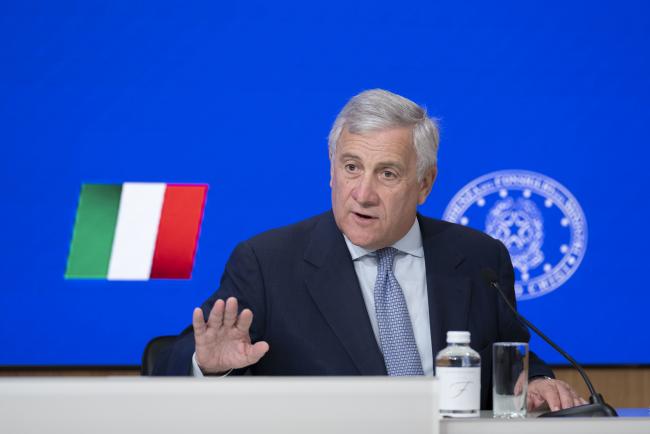 Il Vice Presidente e Ministro Tajani