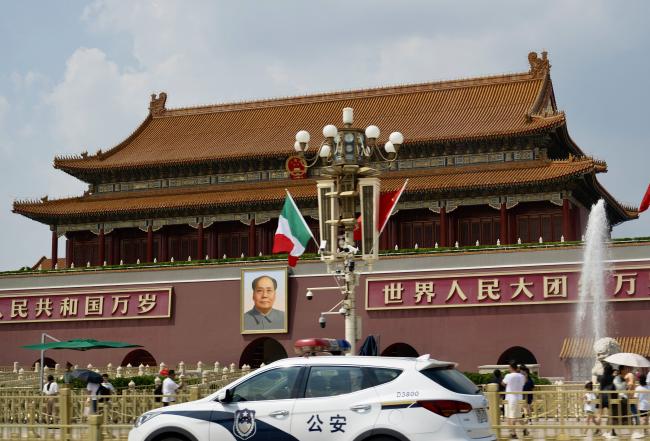 Photograph of Beijing during President Meloni’s visit