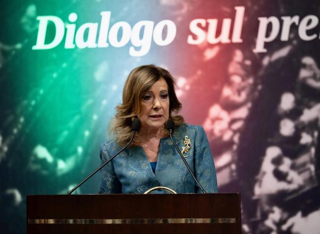 Il Ministro per le Riforme istituzionali Maria Elisabetta Alberti Casellati
