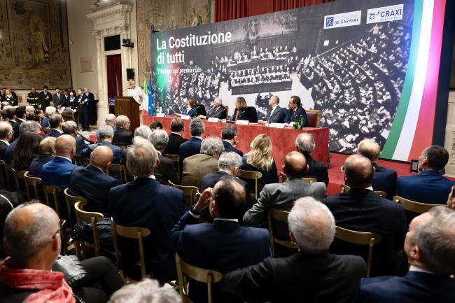 President Meloni speaks at ‘La Costituzione di tutti. Dialogo sul premierato’ conference