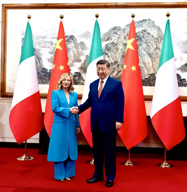 Meeting with the President of the People’s Republic of China, Xi Jinping