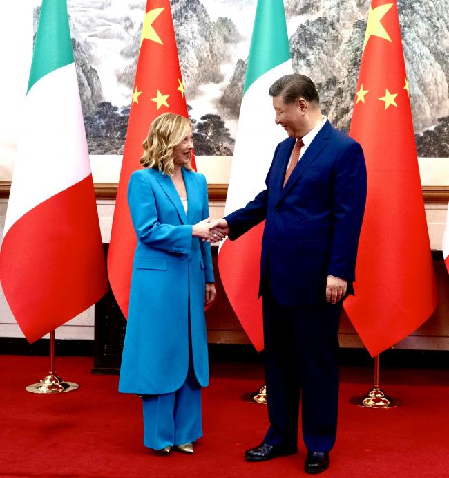 Meeting with the President of the People’s Republic of China, Xi Jinping