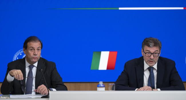 La conferenza stampa del Consiglio dei Ministri n.100