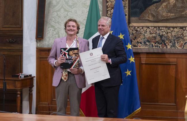 Cerimonia di premiazione della XX edizione del Premio Giacomo Matteotti