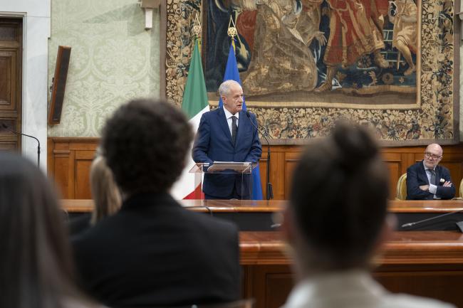 Cerimonia di premiazione della XX edizione del Premio Giacomo Matteotti